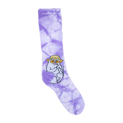 RIPNDIP Nermal S Thompson Socks (Lavender Lightning Wash)