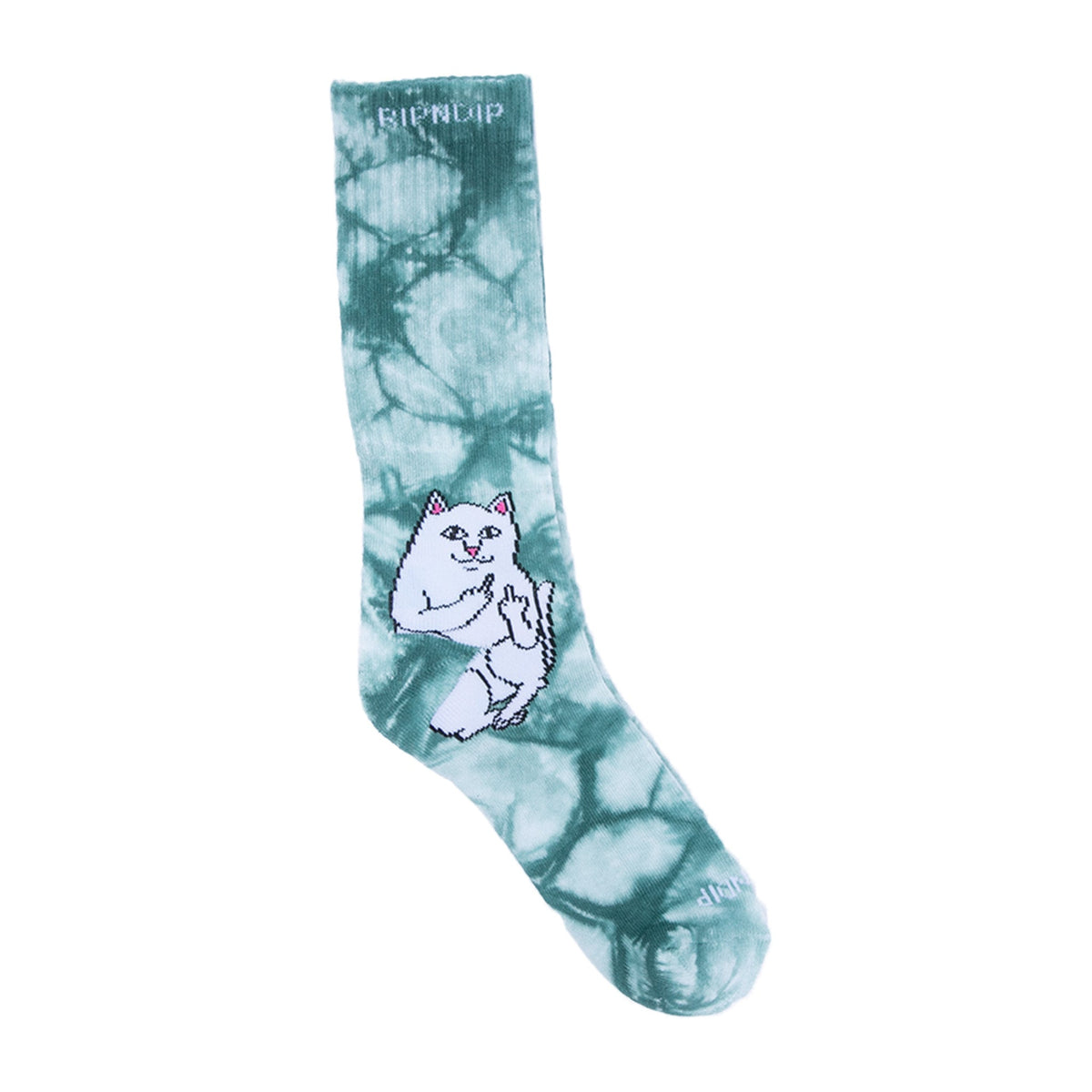 RIPNDIP Lord Nermal Socks (Pine Tie Dye)