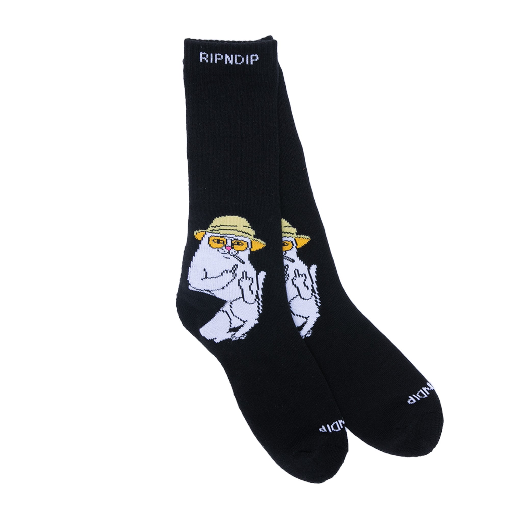 RIPNDIP Nermal S Thompson Socks (Black)