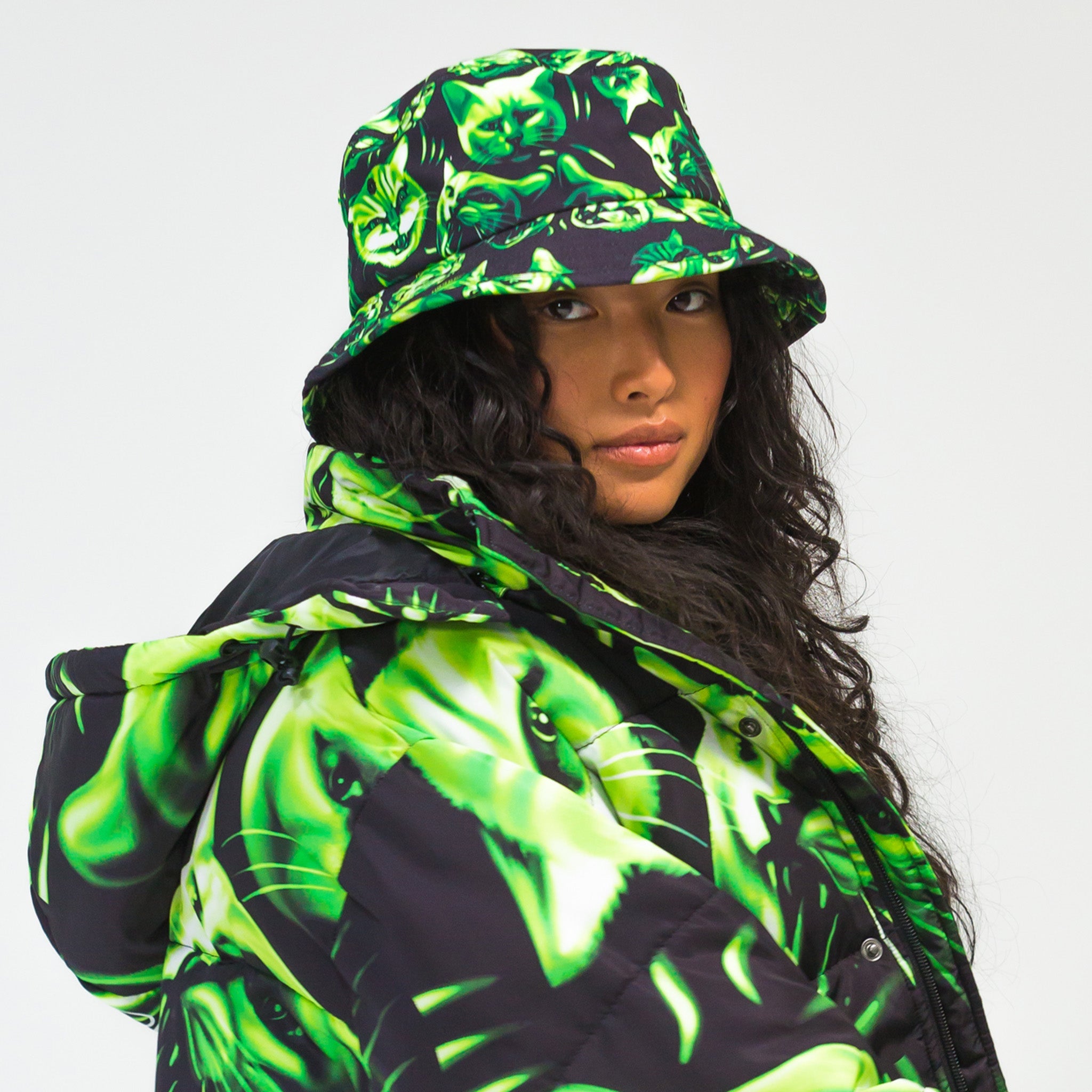 RIPNDIP Neon Nerm Bucket Hat (Black)