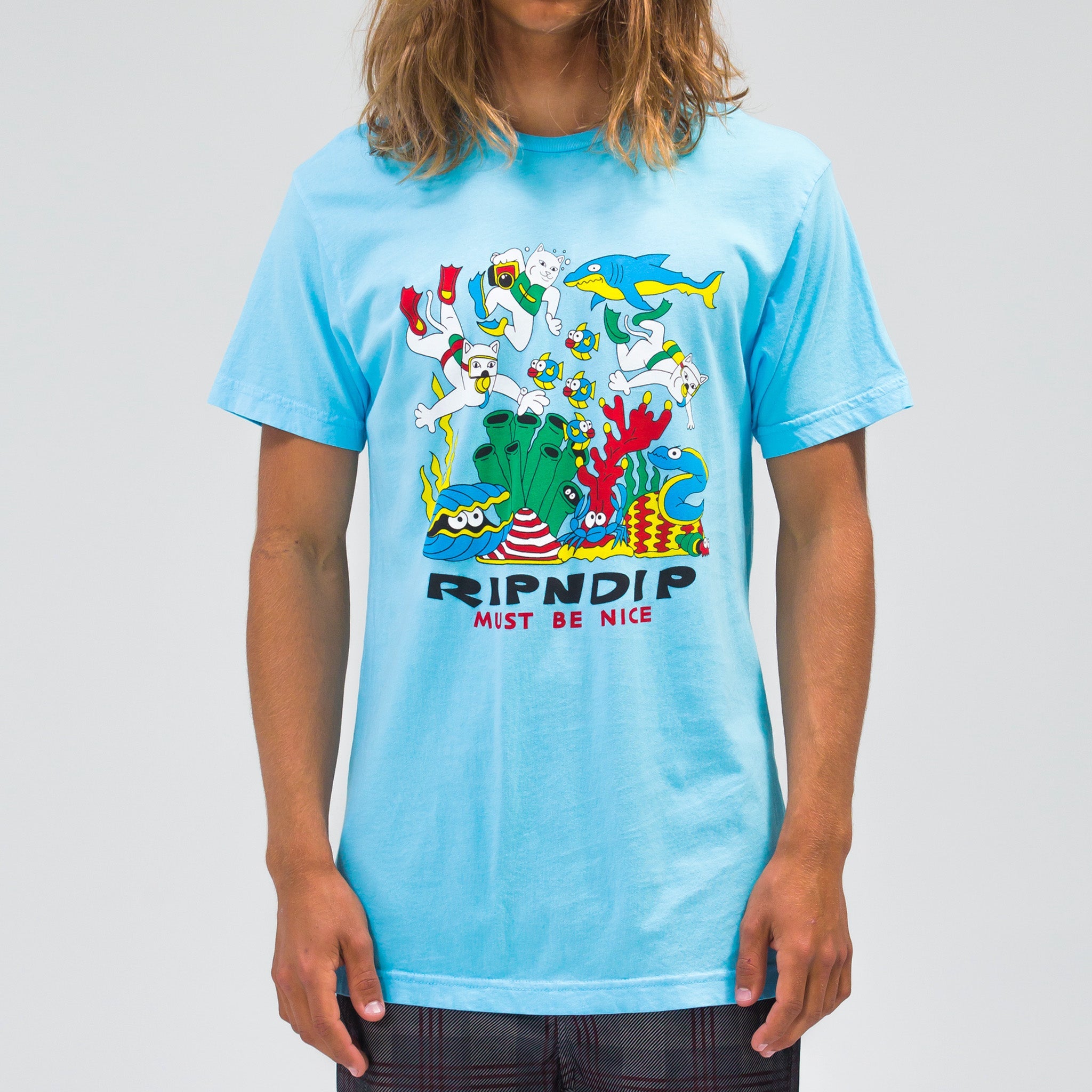 RIPNDIP Under The Sea Tee (Baby Blue)