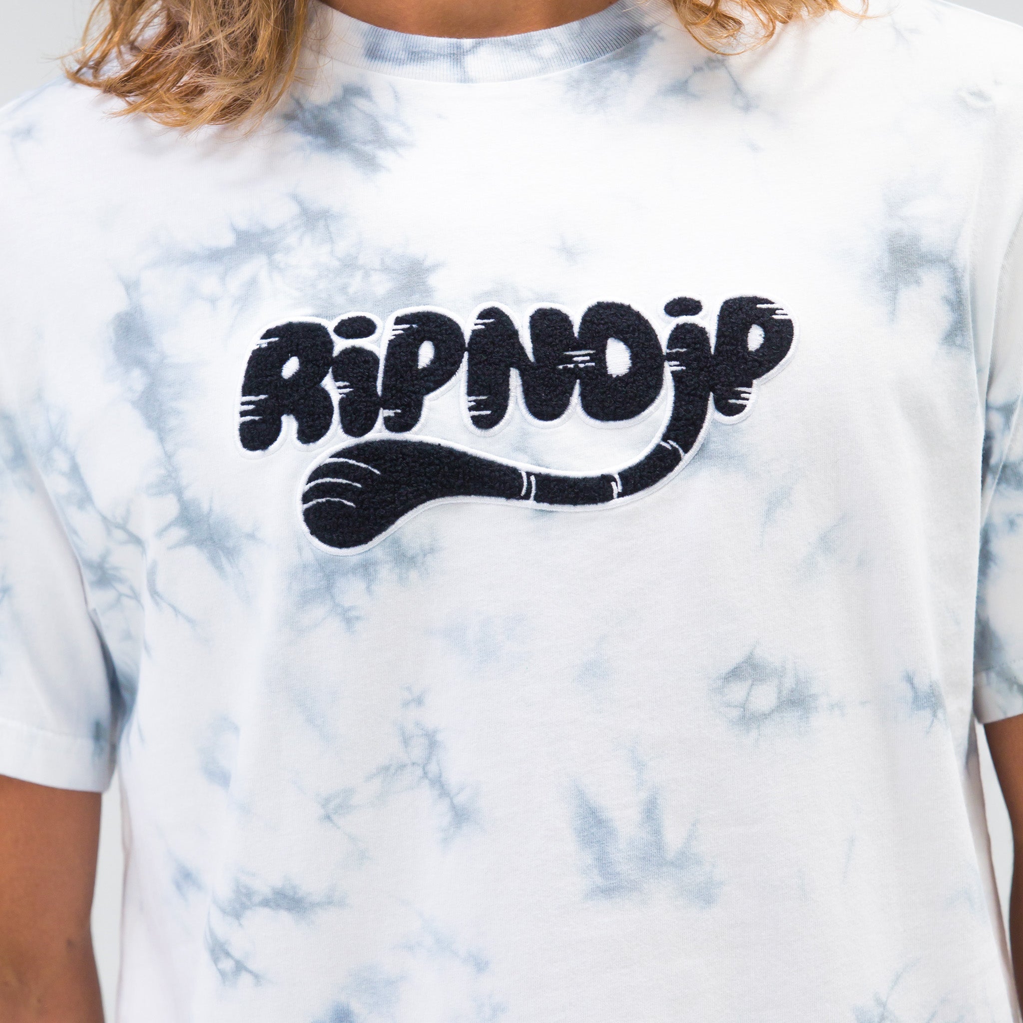 RIPNDIP Ripntail Tee (Grey Lightning Wash)