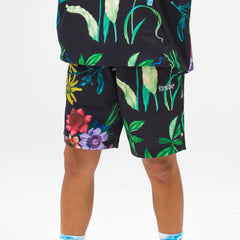 340505 Green House Sweatshorts (Black)