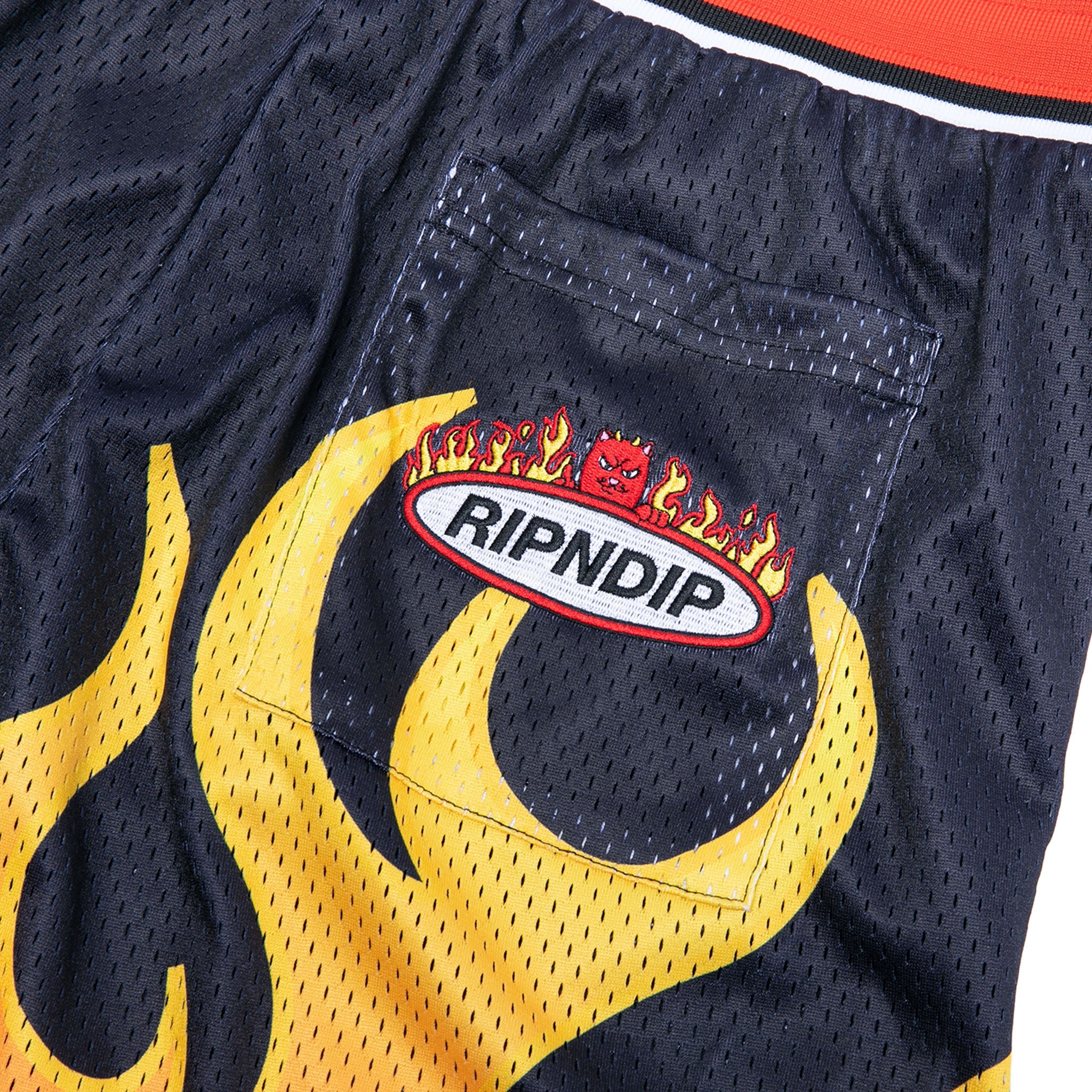 RIPNDIP Welcome To Heck Basketball Shorts (Black)