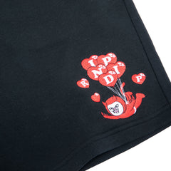 RIPNDIP Cupids Nightmare Sweatshorts (Black)