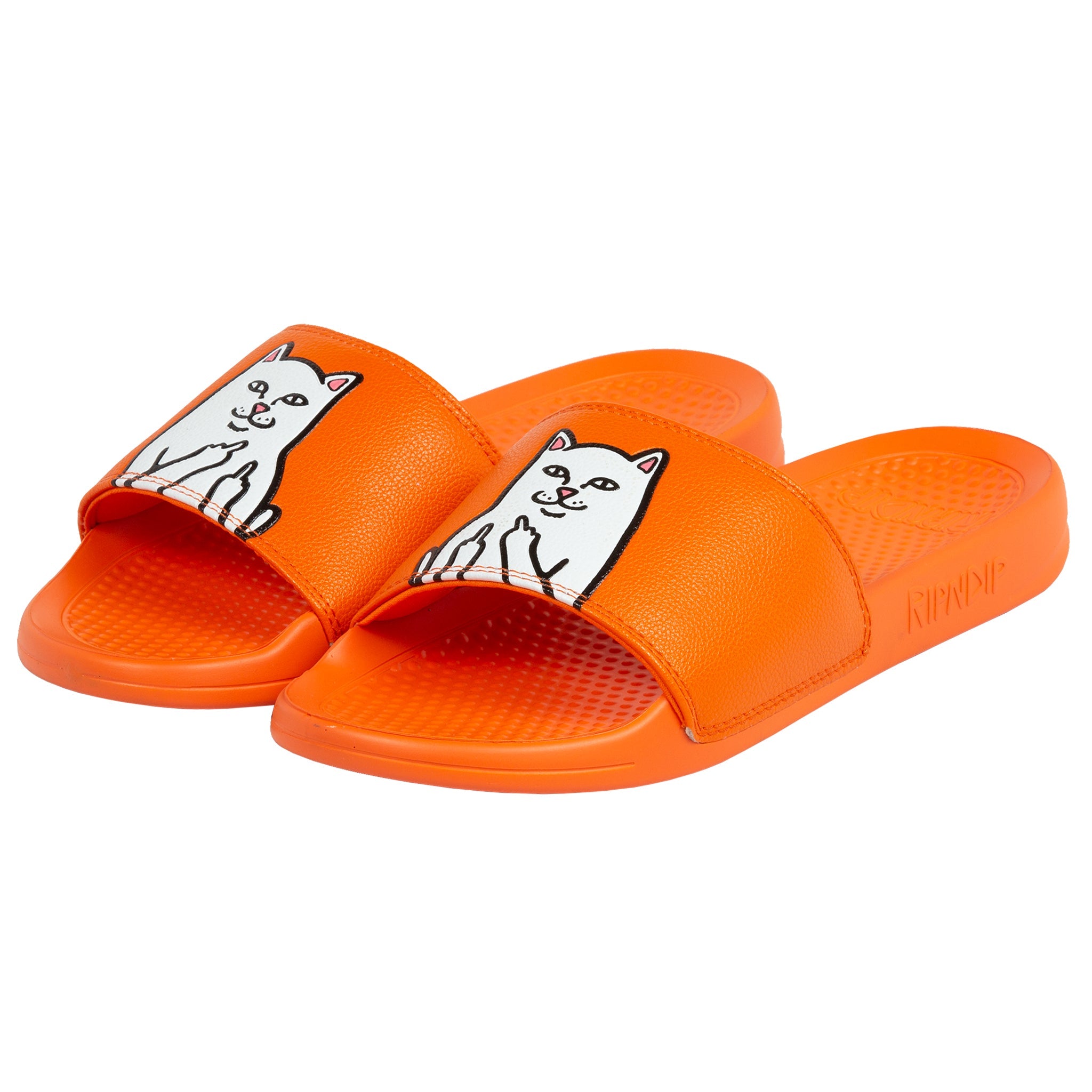 RIPNDIP Lord Nermal Slides (Safety Orange)