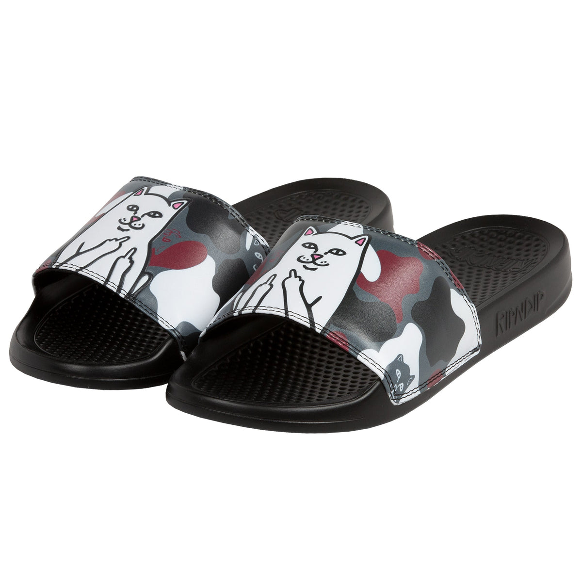 RipNDip Lord Nermal Slides (Red Camo)