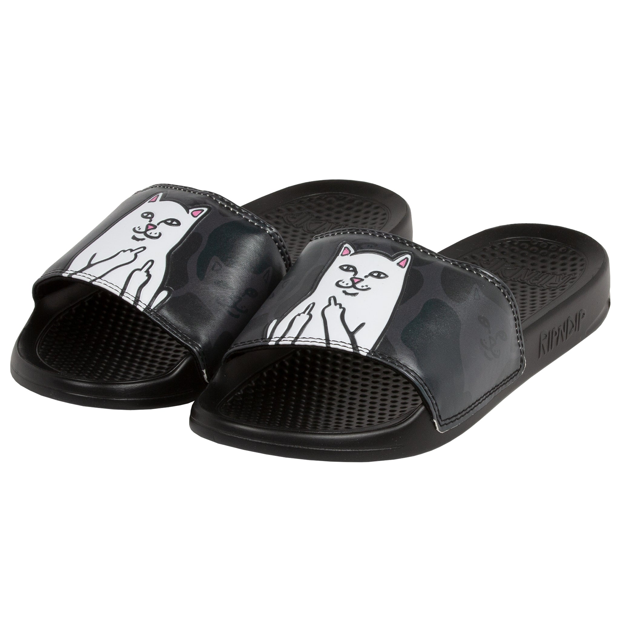 RipNDip Lord Nermal Slides (Blackout Camo)