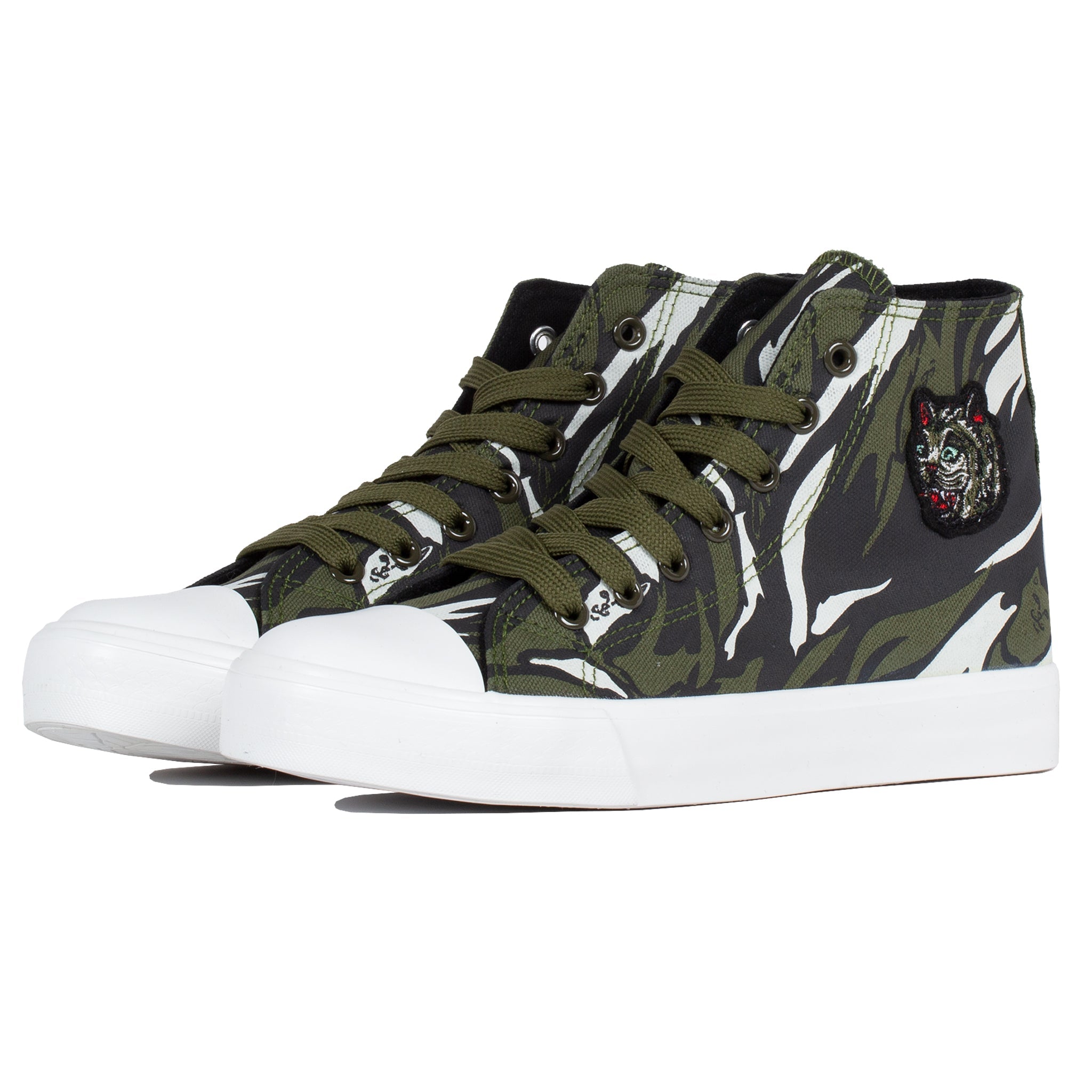 RipNDip Tiger Nerm High-Top Shoes (Tiger Camo)