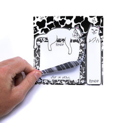 RIPNDIP Lord Nermal Post It Note Pack (White)