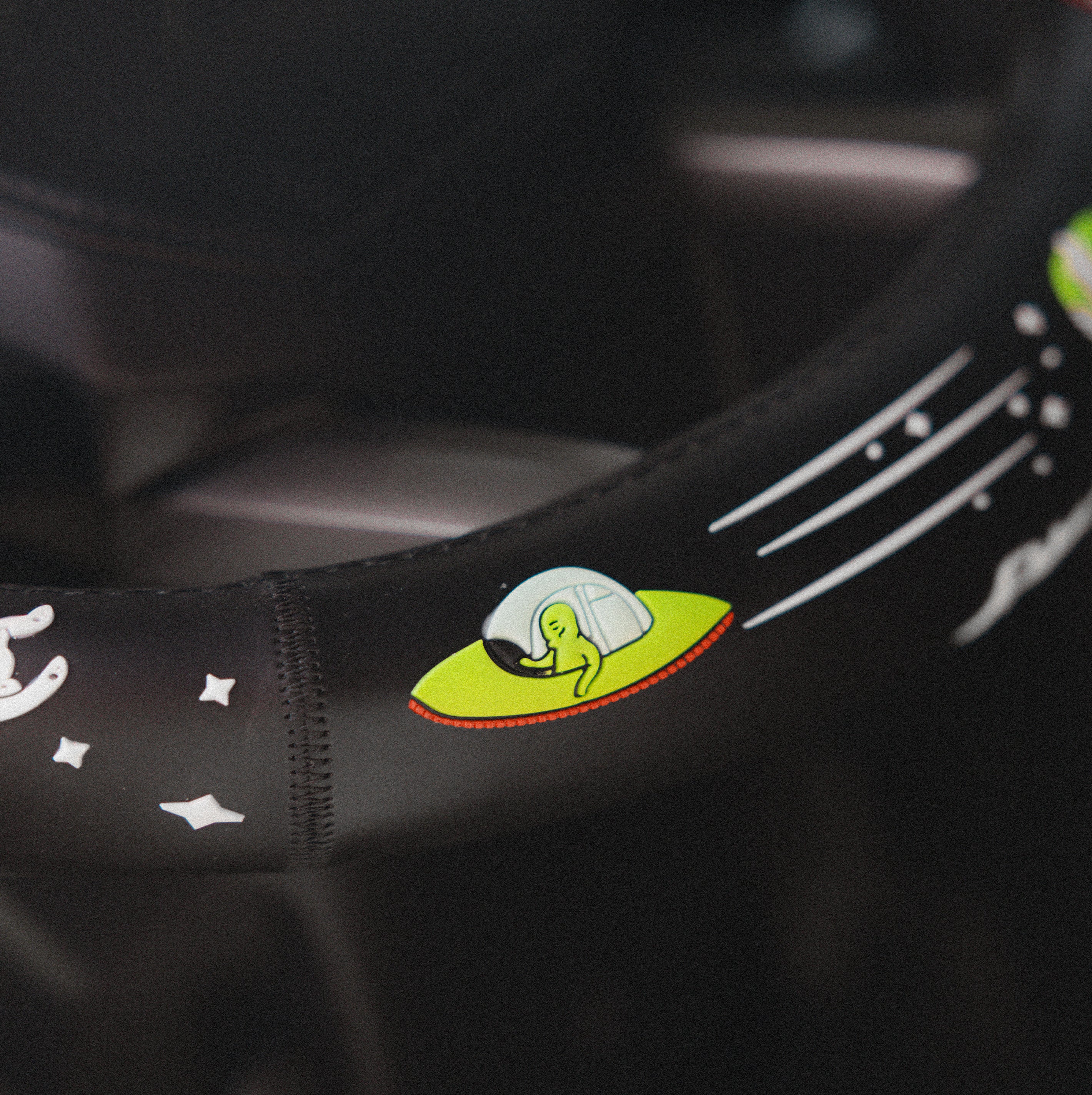 RIPNDIP We Out Here Steering Wheel Cover (Black)