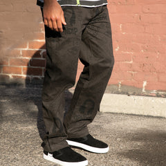 RIPNDIP Nerm Doodle Cotton Twill Pants (Chocolate)