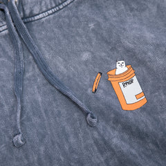 RIPNDIP Nermal Pills Hoodie (Grey Mineral Wash)