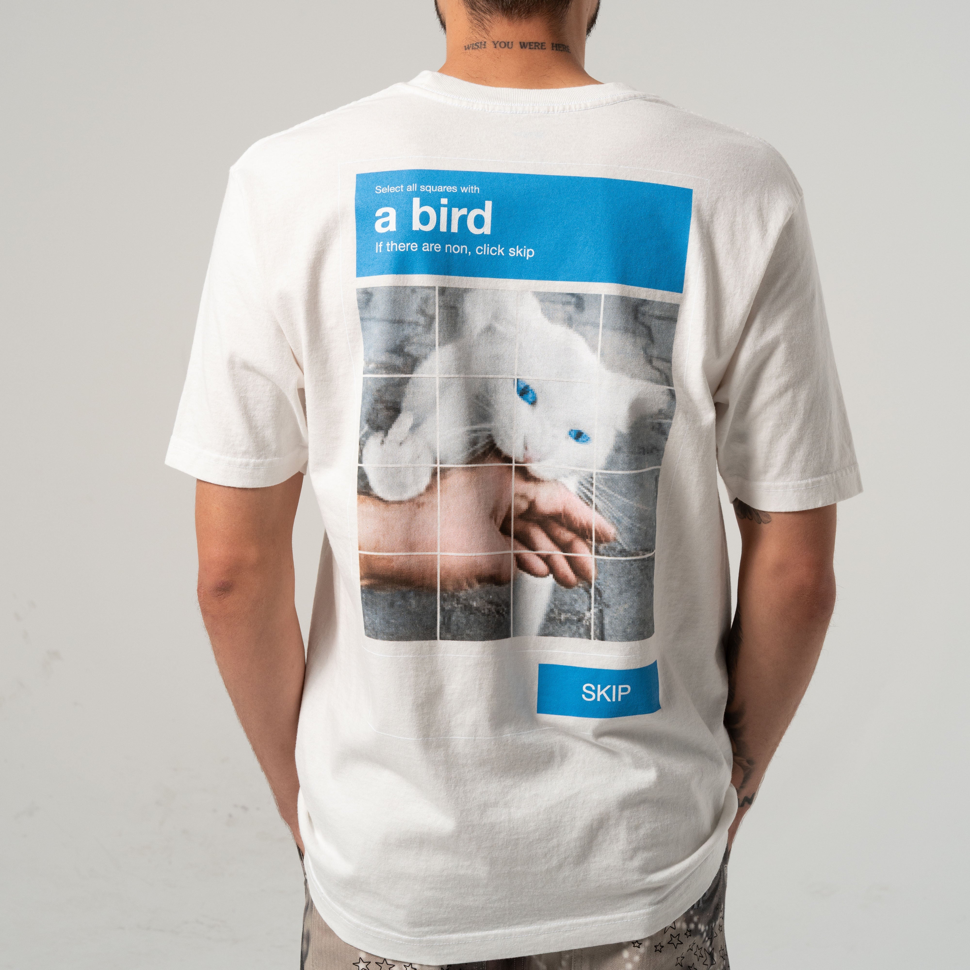RIPNDIP A Bird Tee (Bone)