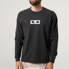 RIPNDIP Find Out Long Sleeve (Charcoal Vintage Wash)