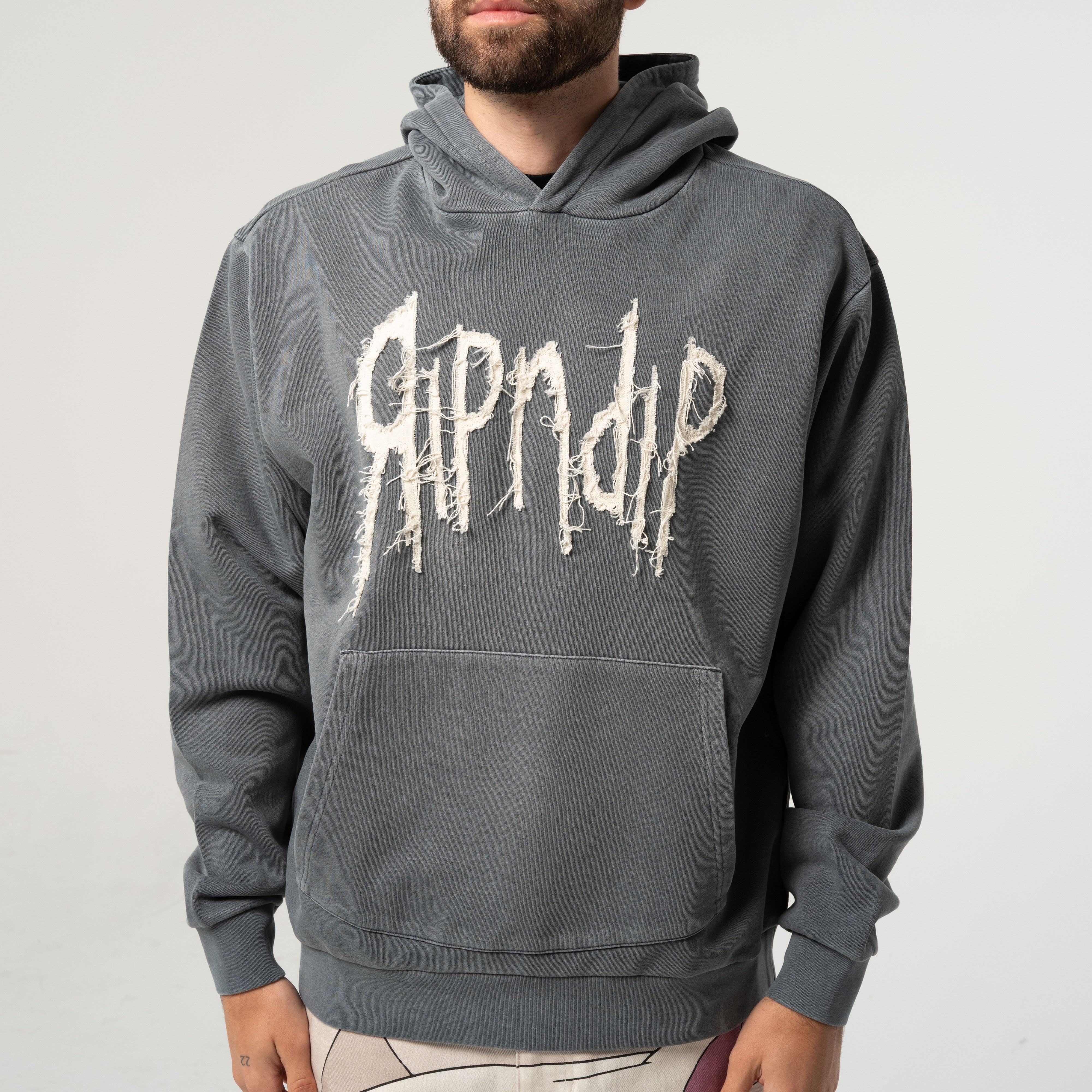 RIPNDIP Insano Hoodie (Charcoal Vintage Wash)