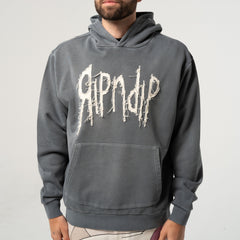 RIPNDIP Insano Hoodie (Charcoal Vintage Wash)