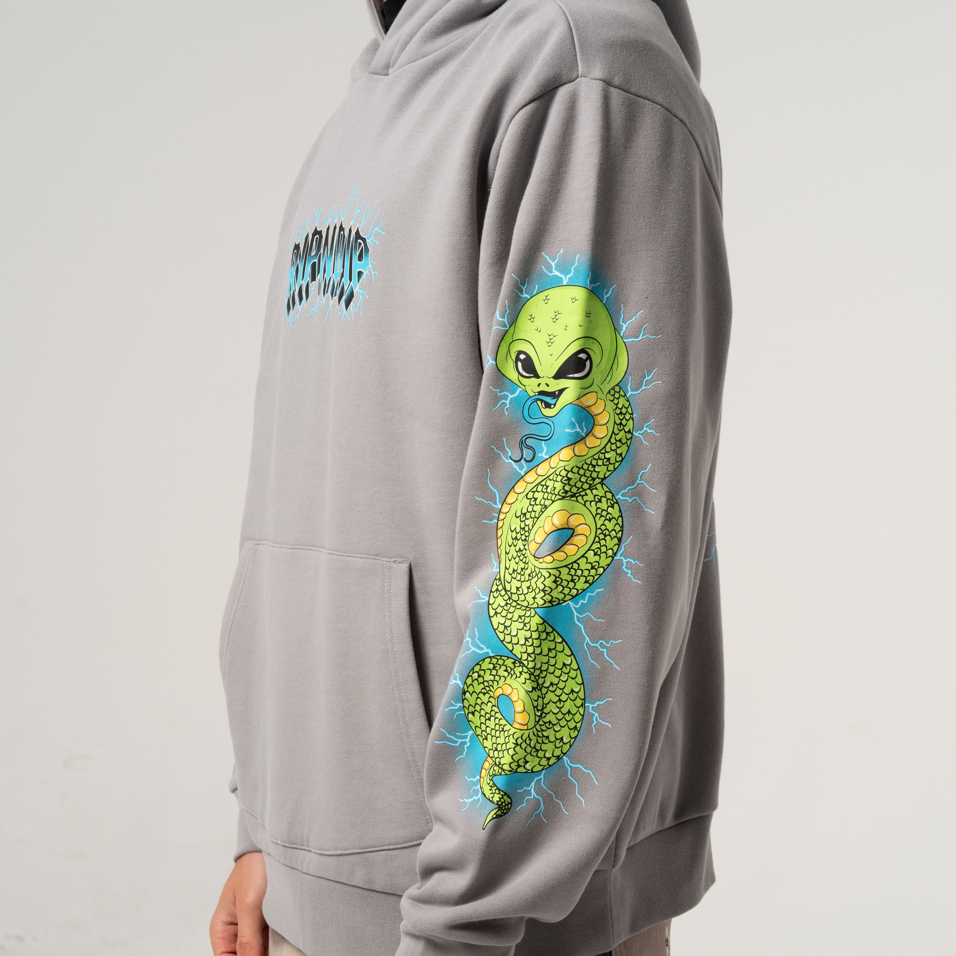 RIPNDIP Skull and Bones Hoodie (Charcoal)