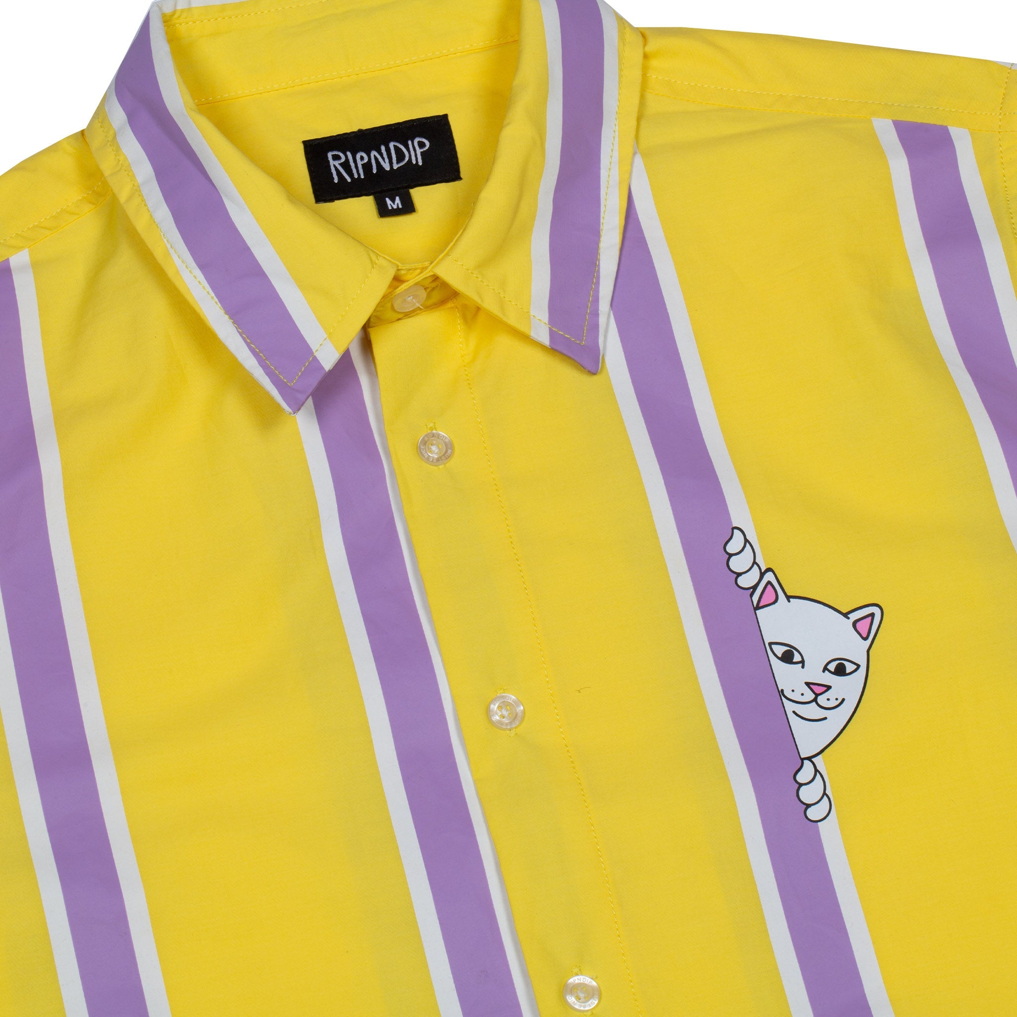 RipNDip Peek A Nermal Button Up (Yellow)