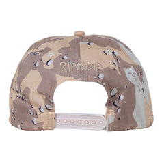 RipNDip Nerm Camo 5 Panel Snapback (Choc Chip Camo)