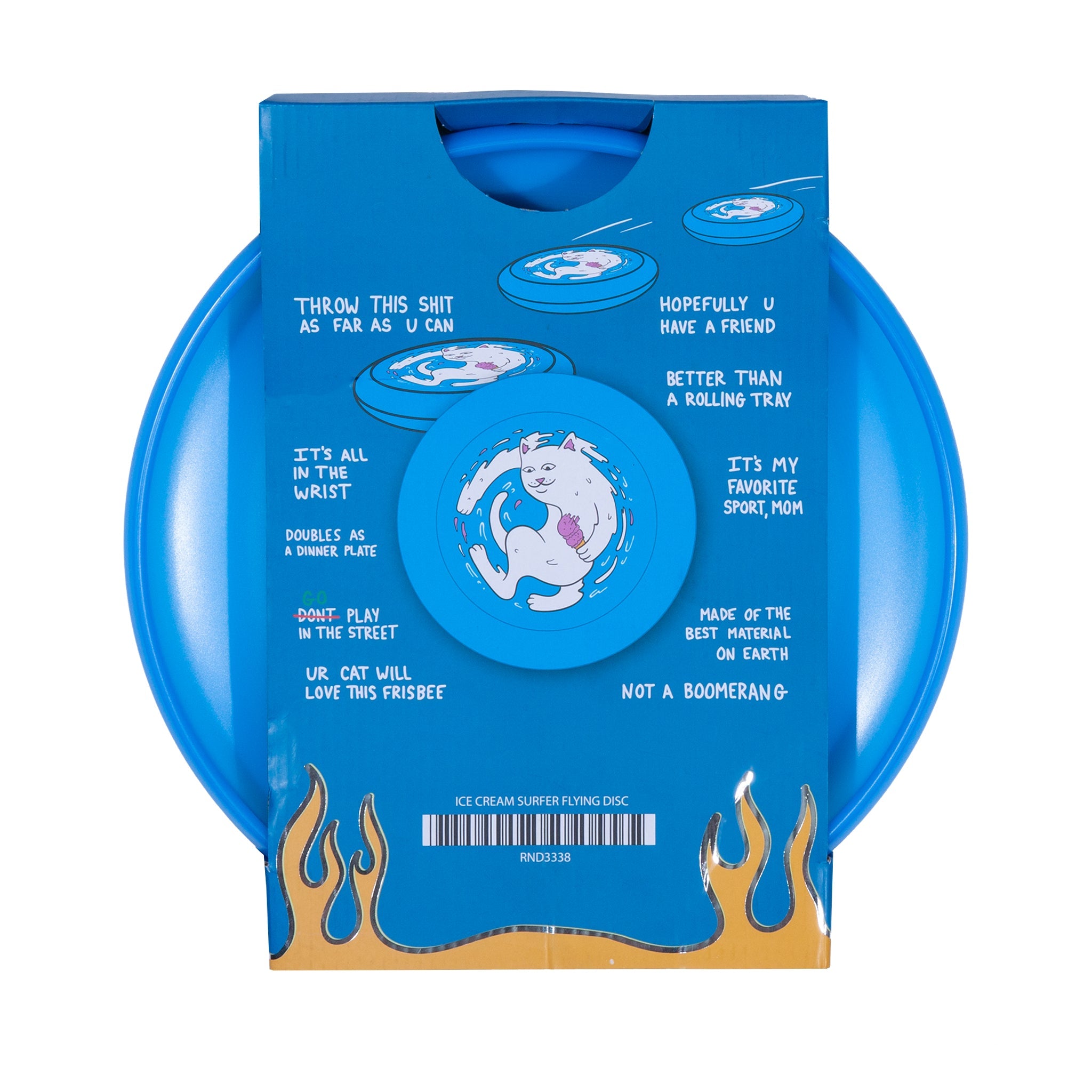 RipNDip Ice Cream Surfer Flying Disk