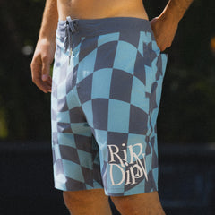 RIPNDIP Quantum Groove Swim Shorts (Slate)