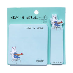 RIPNDIP Stay In Sk3wl Post It Note Pack (Multi)