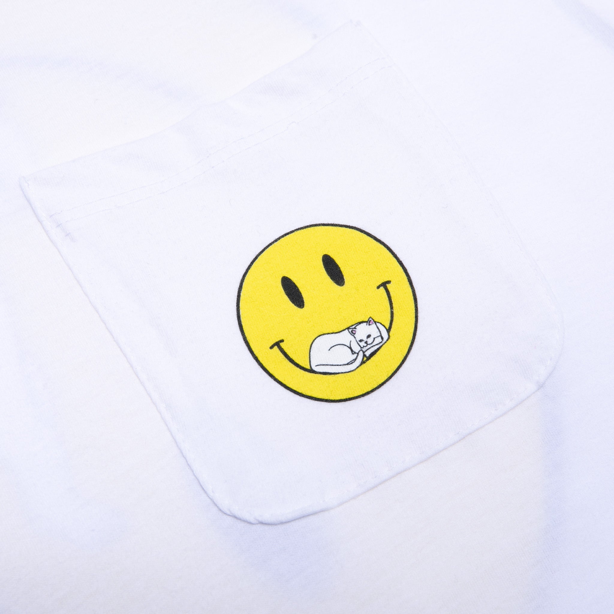 RipNDip Everything Will Be OK Pocket Tee (White)
