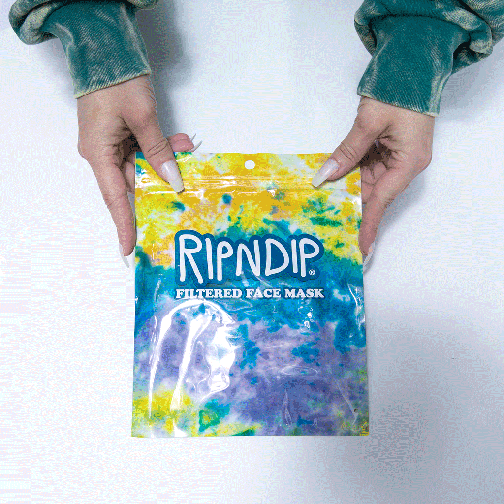 RIPNDIP Tie Dye Ventilator Mask