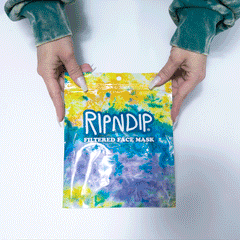 RIPNDIP Tie Dye Ventilator Mask