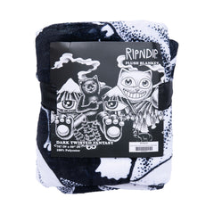 RIPNDIP Dark Twisted Fantasy Fleece Blanket (Black/White)
