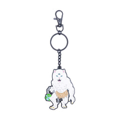 RIPNDIP X Nerm Keychain (White)