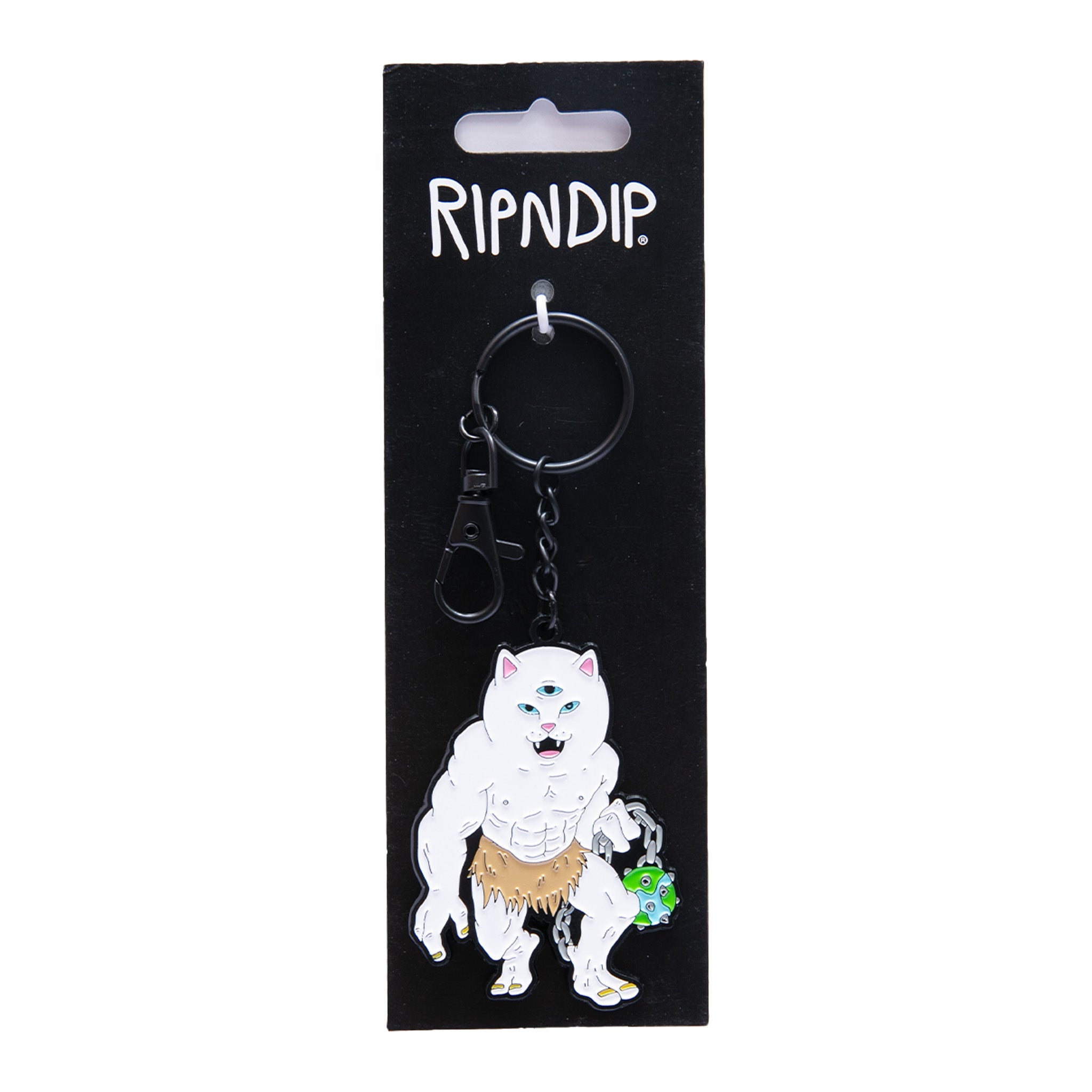 RIPNDIP X Nerm Keychain (White)