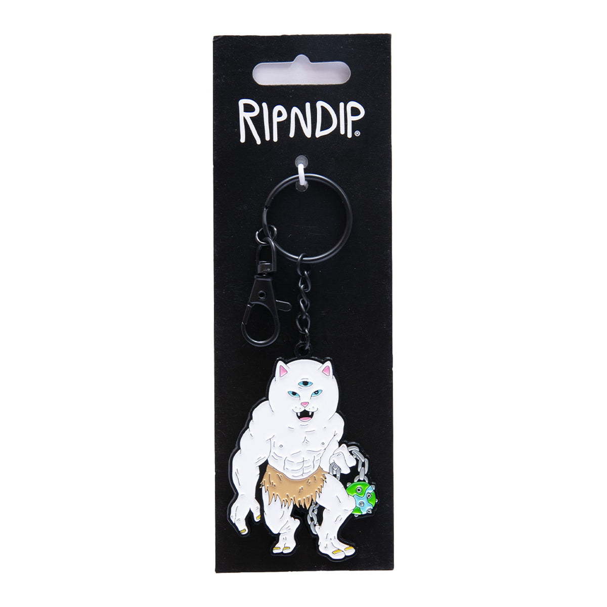 RIPNDIP X Nerm Keychain (White)