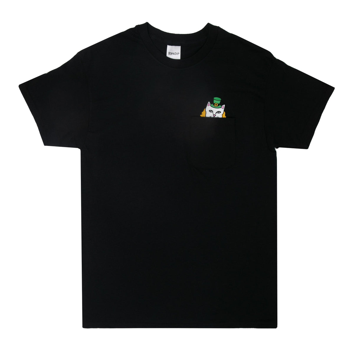 RIPNDIP Luck of The Lord Nerm Pocket Tee (Black)