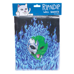 RIPNDIP Alien In Heck Wall Banner