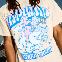 RIPNDIP Ripndip Wizard Trees Riding High Tee (Stone)