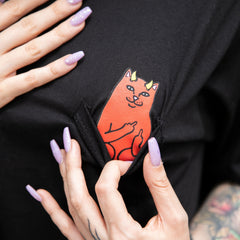 RIPNDIP Lord Devil Pocket Crop Tee (Black)