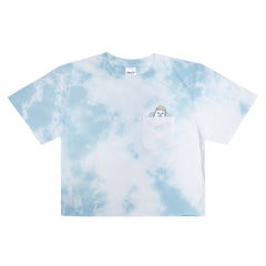 RIPNDIP Lord Angel Pocket Crop Tee (Light Blue Lightning Wash)