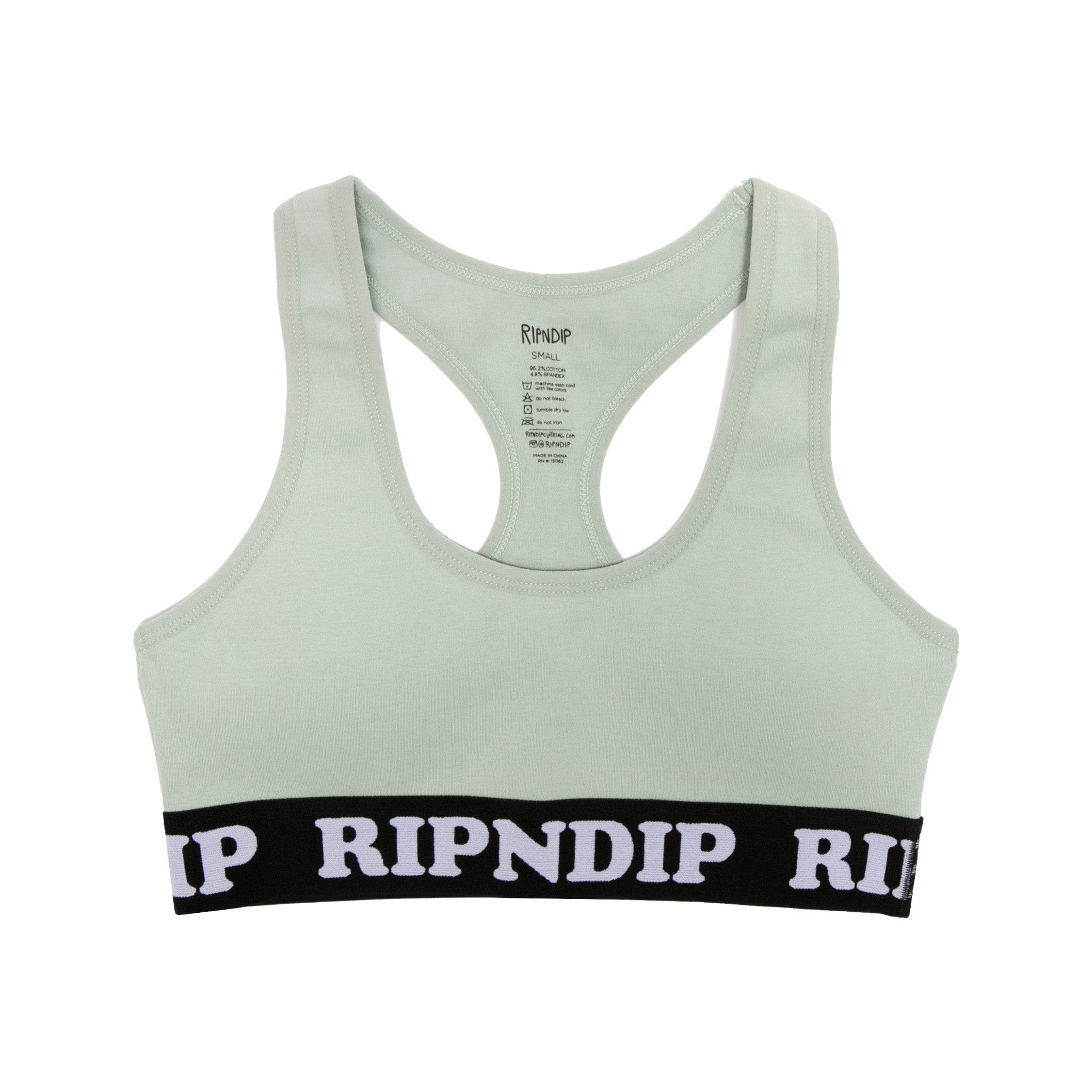 RIPNDIP Peeking Nermal Sports Bra (Sea Moss)