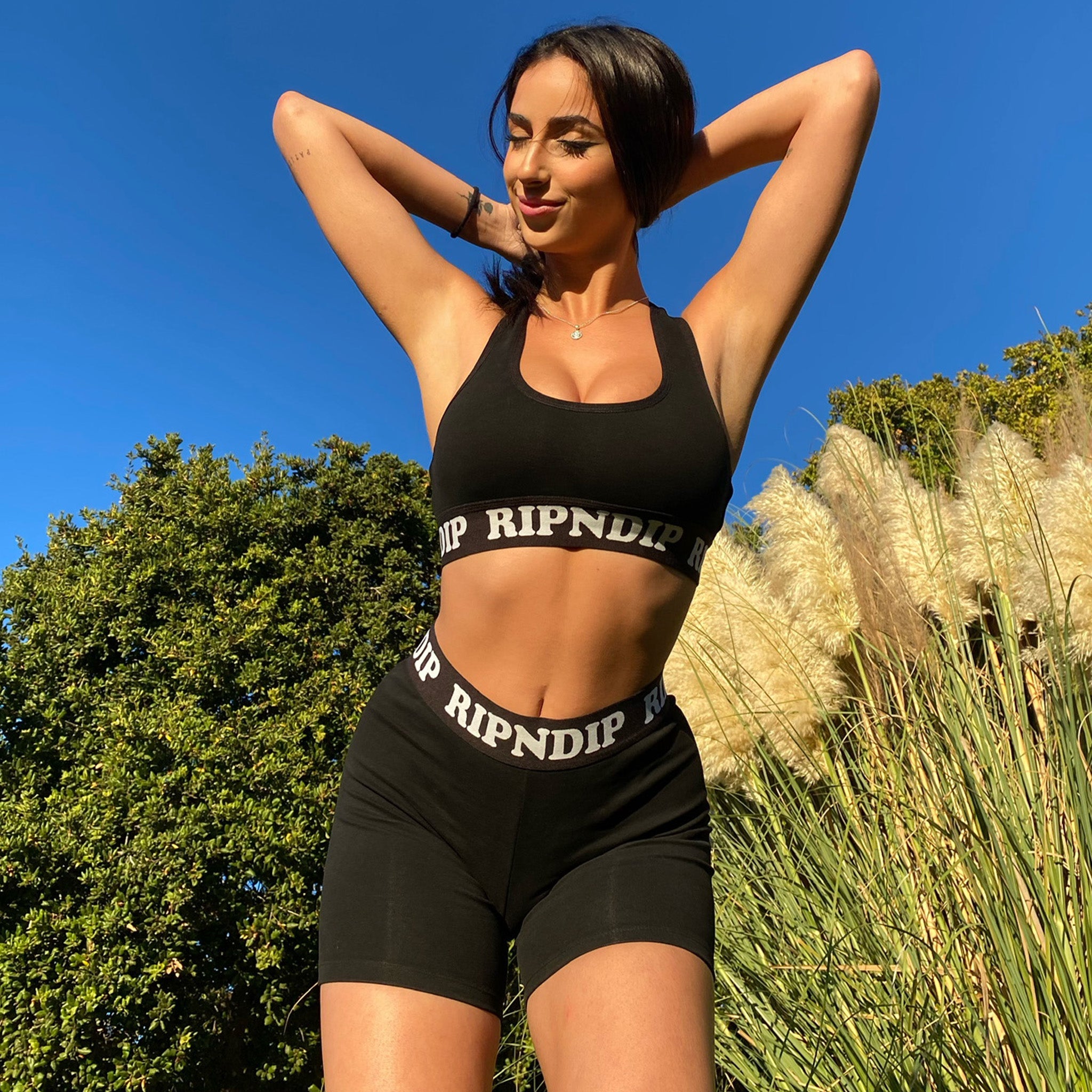 RIPNDIP Peeking Nermal Sports Bra (Black)