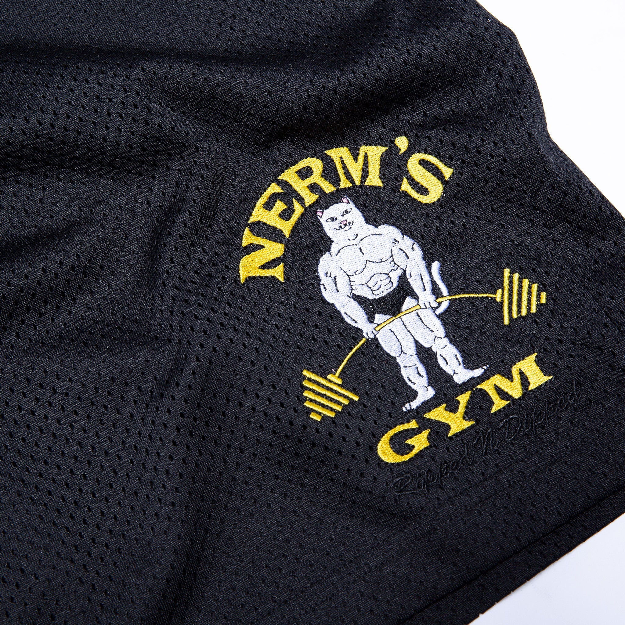 RIPNDIP Ripped n Dipped Mesh Shorts (Black)