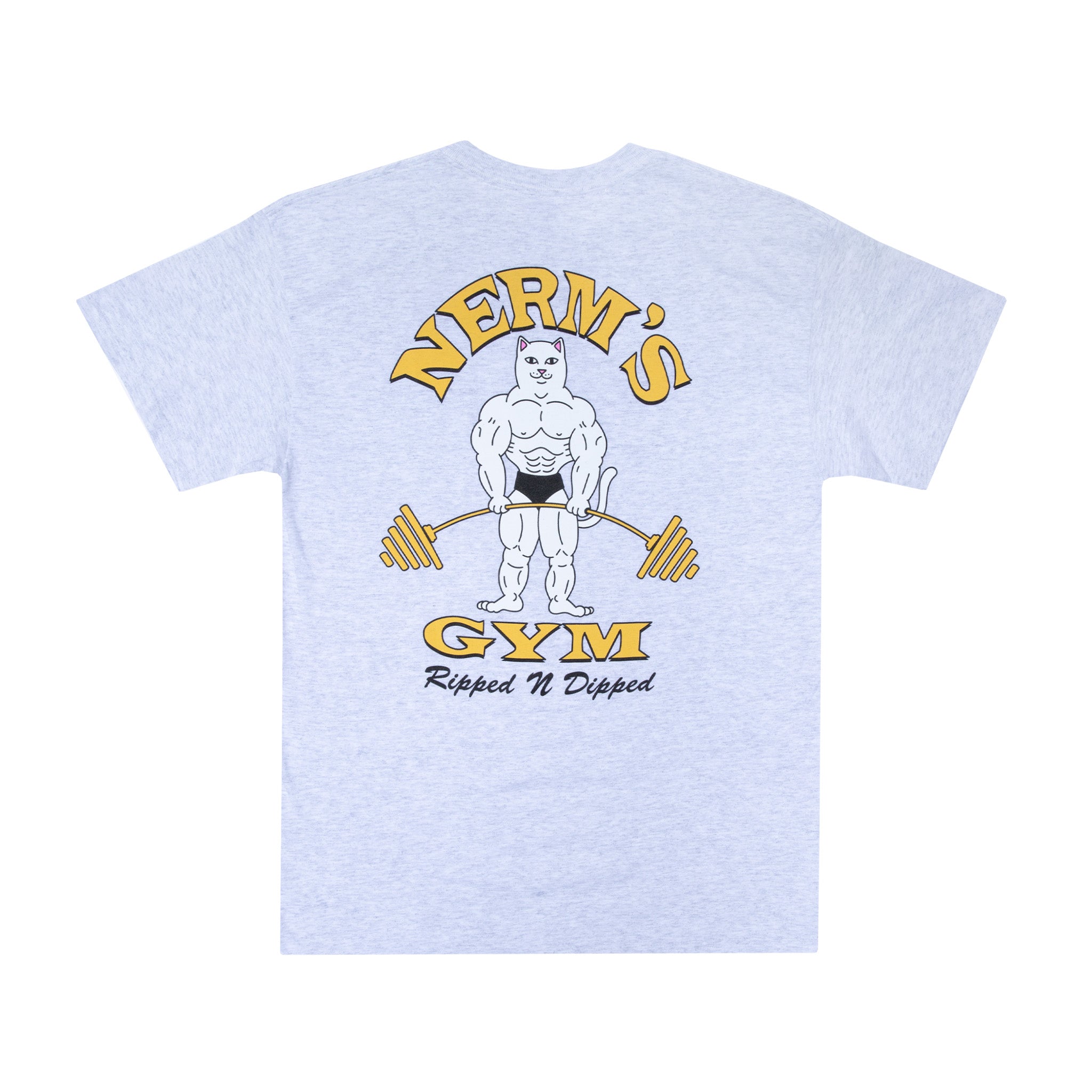 RIPNDIP Ripped N Dipped Tee (Ash Heather)