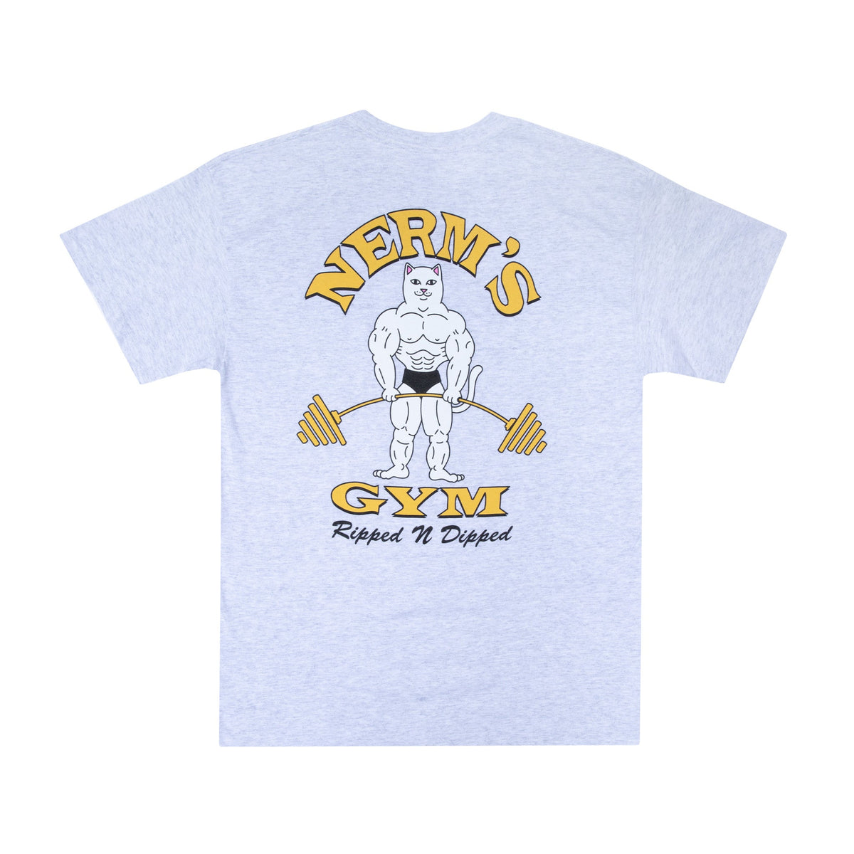 RIPNDIP Ripped N Dipped Tee (Ash Heather)