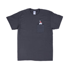 RIPNDIP Lord Santa Pocket Tee (Charcoal)