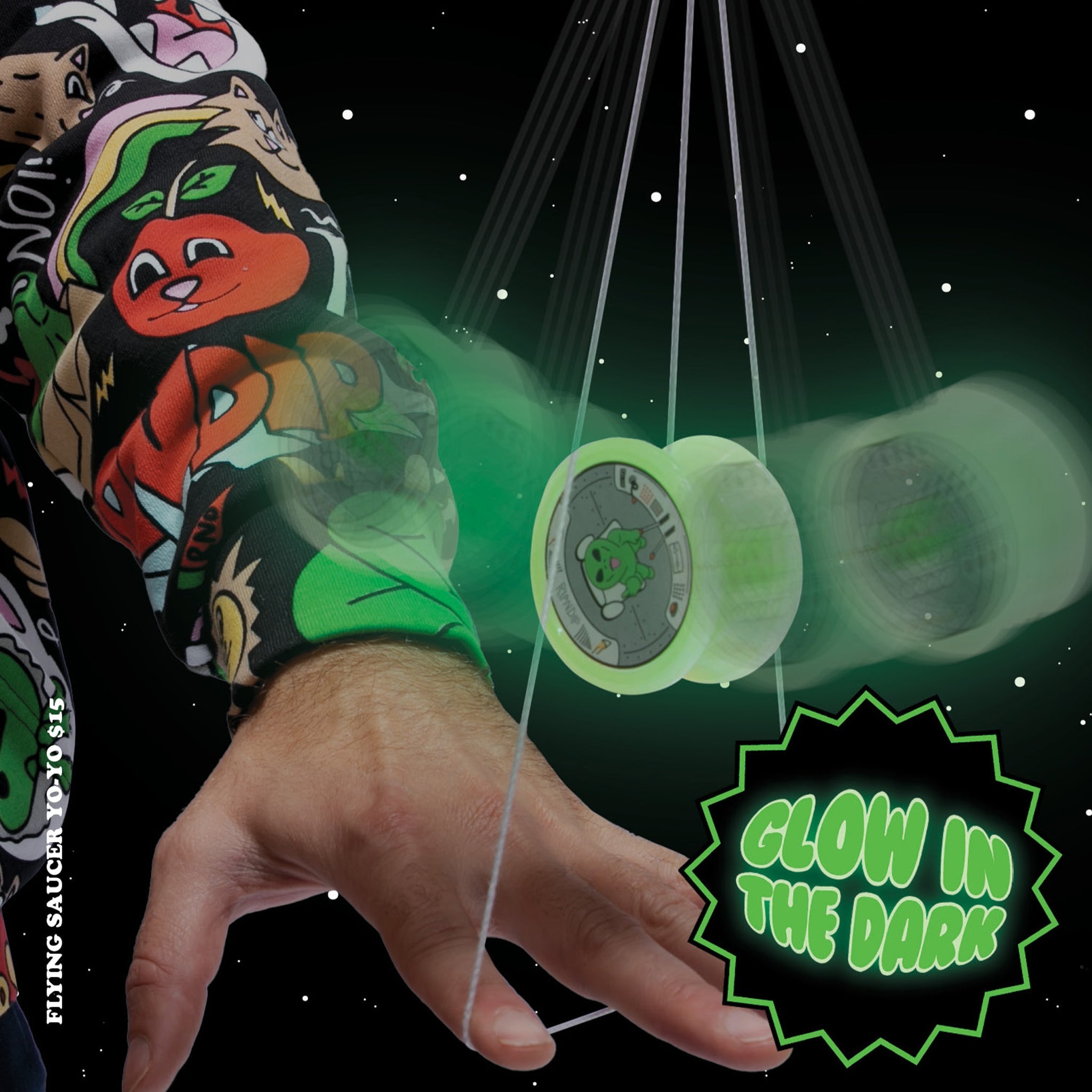 361983 Flying Saucer Yo-Yo (Green)