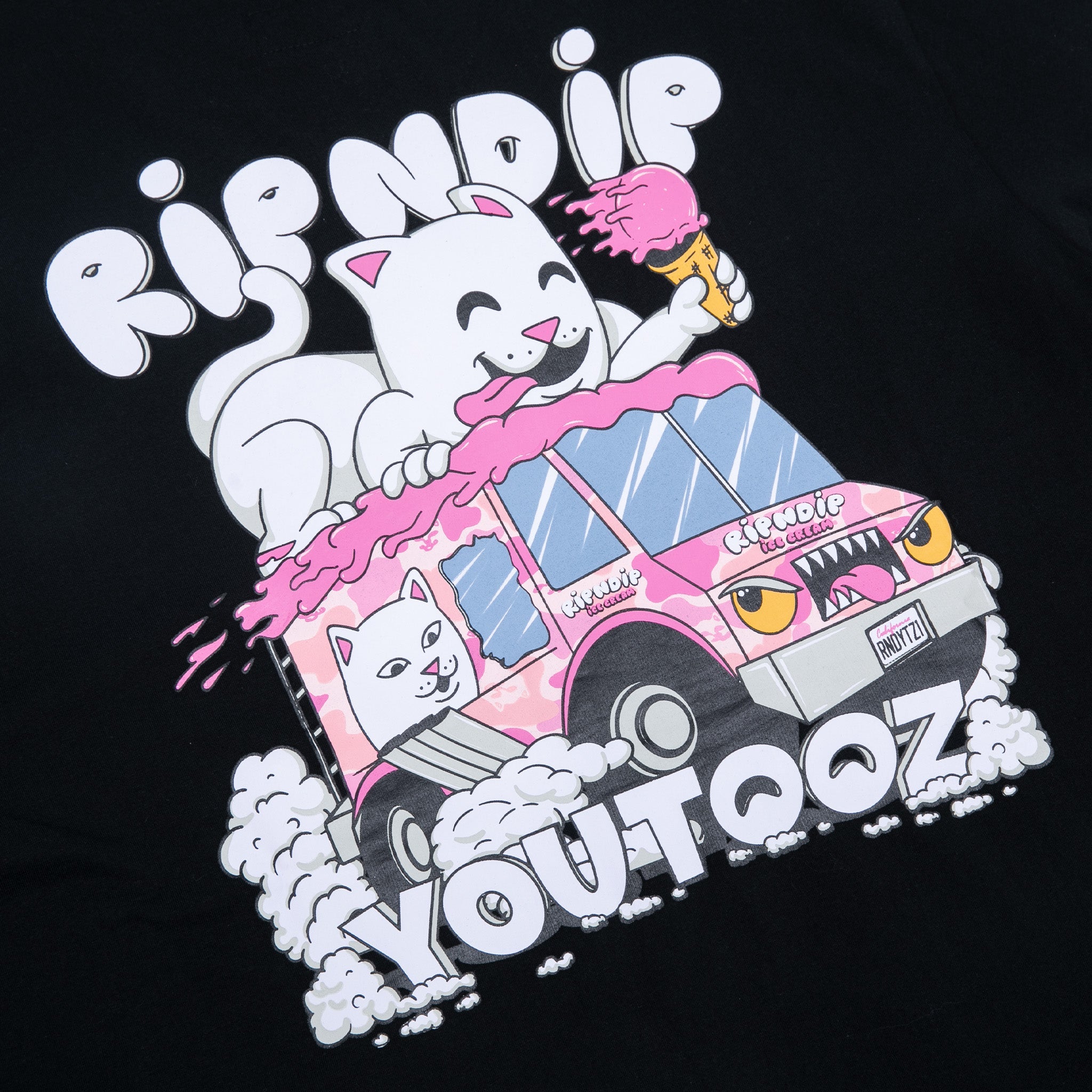 RIPNDIP Youtooz Crazy Cream Truck Tee (Black)